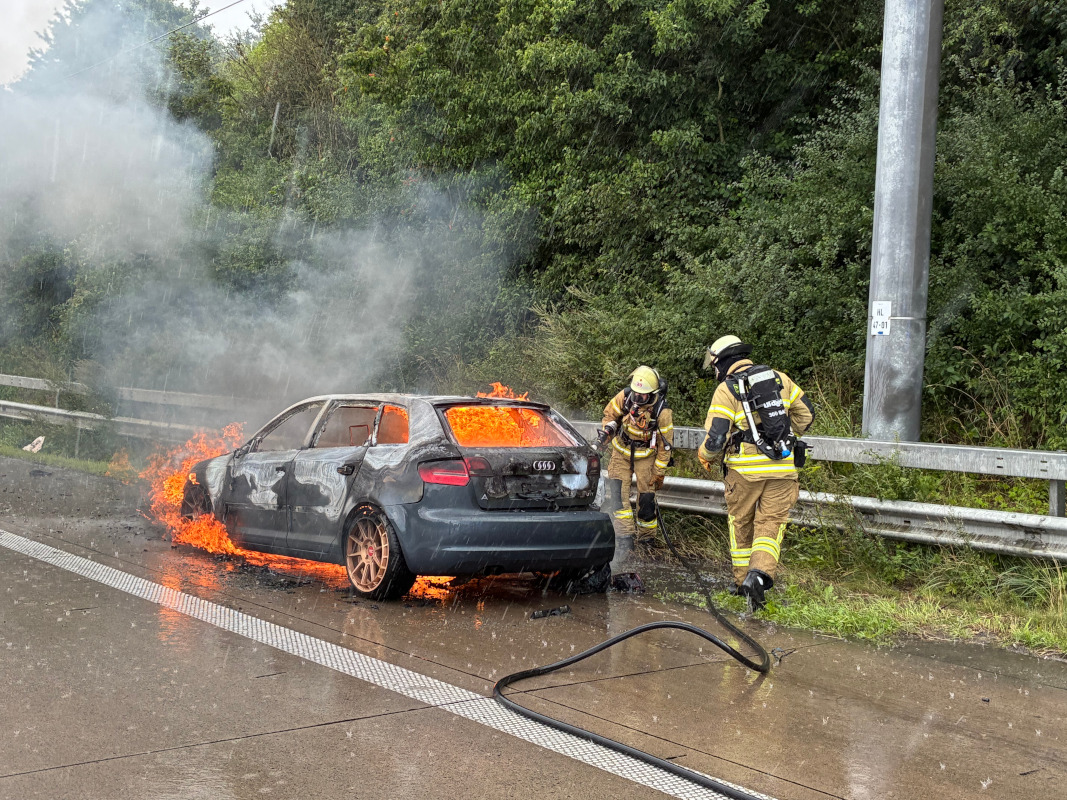Führungskräfte der Feuerwehr Reinfeld